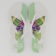 Chinelo Coca Cola Floral: Conforto e Estilo! - imagem 1