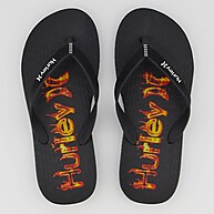 Chinelo Hurley Fire Classic Preto: Conforto e Estilo! - imagem 1