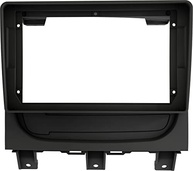 Moldura Fiamon 9" Chinês para Fiat Palio Way 2014-2018 - Preta: Instalação Perfeita! - imagem 2