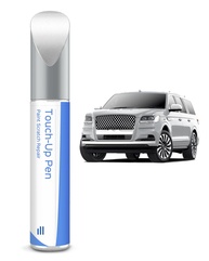 Tinta de Retoque Metálica Prata UX - Compatível com Lincoln (Exact Match Chips & Nicks Touch Up) - imagem 1