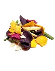 Mix Vegetais Legumes Desidratados 1Kg 100% Natural - Chips (300gr) - imagem 2
