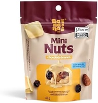 Banana Brasil Nutsbites Frutas E Choc. Branco Pouch 60G - imagem 1