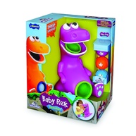 Baby Rex Divertido com 3 Bolinhas Chocalho - Adijomar 37cm - imagem 1