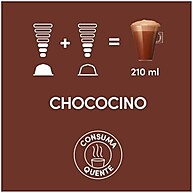 Chococino Dolce Gusto: Chocolate Cremoso 10 Cápsulas - imagem 5