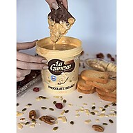 LA GANEXA: Pasta Amendoim Chocolate Branco Crocante 1kg - imagem 3