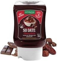 CALDA DE TÂMARA COM CHOCOLATE 100% NATURAL SO DATE PURO & LEVE - 280G - imagem 4