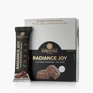 Radiance Joy Chocolate Vegana 50g Essential Nutrition 8 Unid - imagem 1