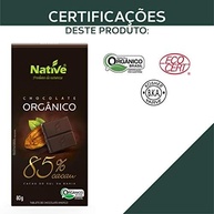 Chocolate 85% Cacau Orgânico Native 80g - imagem 2