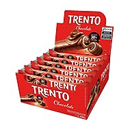 Chocolate Trento Wafer 29g: 16 Unidades de Puro Sabor - imagem 1