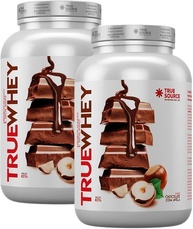Kit 2X: Proteína True Whey Chocolate com Avelã True Source 837g - imagem 1