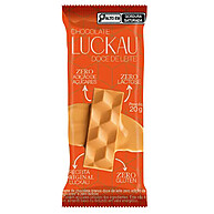 Chocolate Zero Doce de Leite 20g – Luckau: Sabor Intenso Sem Culpa! - imagem 1