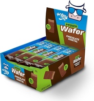 +Mu Chocowafer Proteico Vegetal Sabor Chocolate - Display 12 unidades 300g - imagem 1
