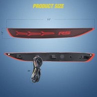 Luz Traseira de Para-choque Nilight para Chevy Equinox 2017-2022: LED Sequencial, Freio e Seta - imagem 3