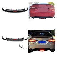 Difusor Para-choque Traseiro Toyota Camry 8ª Geração (2018-2023) - Gloss Black com Luz LED - imagem 3