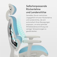 Cadeira Ergonômica XTC Chroma Azul/Preto ThunderX3 - Conforto e Estilo para seu Setup - imagem 4
