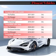 Conjunto 6 Injetores Combustível 5281427AA para Chrysler Pacifica, Dodge Durango, Jeep Grand Cherokee e mais - imagem 3