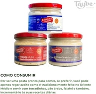 3 Hommus Tahine Tradicional, Pimenta e Alho 310g Chtoura Garden - imagem 4