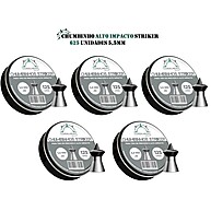 Chumbinho 5,5mm Cordilheira Striker Alto Impacto – 625 Unidades - imagem 1