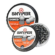 Chumbinho 5.5mm Domed Snyper: Precisão Imbatível! - imagem 1