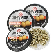 Chumbinho 5.5mm Snyper Titanium Gold: Precisão Imbatível - imagem 1