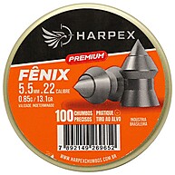 Chumbinho Harpex Fênix 5.5mm: Precisão Imbatível! - imagem 1