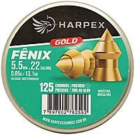 Chumbinho Harpex Fênix Gold: Precisão e Potência em Cada Disparo - imagem 1