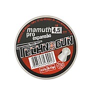 Chumbinho Technogun Mamuth Pro 4.5mm – 250 Tiros de Alta Performance - imagem 1