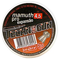 Chumbinho Technogun Mamuth Pro 4.5mm: Potência e Precisão - imagem 1
