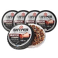 Chumbinhos Titanium Match Cobre 5.5mm – Precisão Extrema - imagem 1