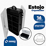 Kit Maleta de Pesca Completo com Anzóis e Chumbos - imagem 2