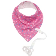 Bandana Coração com Prendedor de Chupeta Buba - Proteção e Estilo para Bebês - imagem 1
