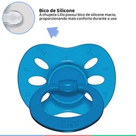 Chupeta de Silicone Lillo - Segura, Macia e Livre de BPA para Bebês - imagem 3