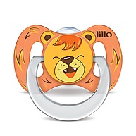Chupeta Funny Animais Silicone Leão 6m+ - Segura e Divertida - imagem 1