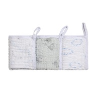 Paninho de Boca Soft Bamboo Mami com Prendedor de Chupeta - 3 Unidades | Proteja e Conforte seu Bebê - imagem 1