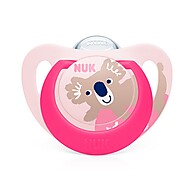 Chupeta NUK Star 18m+ Rosa: Conforto e Segurança - imagem 1