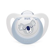 Chupeta NUK Star Silicone 0-6 Meses: Conforto e Segurança - imagem 1