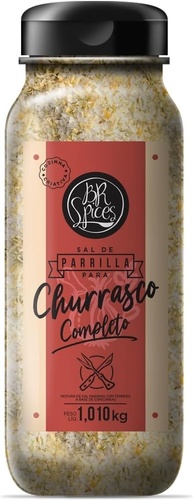 Br Spices Sal Parrilla Br Spices Para Churrasco Completo 1 010Kg - imagem 1