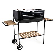 Churrasqueira Rodeio Bacia Esmaltada Mor – Churrasco Fácil e Estilo - imagem 1