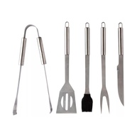 Kit Churrasco Inox 5 Peças: Essencial para o Churrasqueiro! - imagem 2