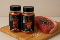 Kit Churrasqueiro Temperos Red Rub e Sweet Rub 140g - imagem 2