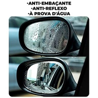 Kit 2 Películas Retrovisor Carro: Chuva Nunca Mais! Universal e Fácil Aplicação - imagem 3