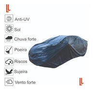 Capa Automotiva MONSHELL Premium: Couro Sintético Impermeável, Proteção Solar e Chuva (G) - imagem 5