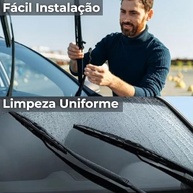 Par de Palhetas Limpador Para-brisa Silicone 20" - Visão Clara e Segura na Chuva - imagem 5
