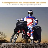 Capa Moto Forrada Impermeável: Proteção Total contra Sol, Chuva e Riscos - imagem 5