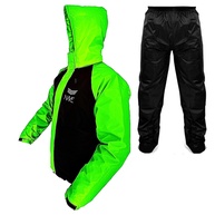 Capa De Chuva Motoqueiro Nylon Emborrachado Impermeável Nave - imagem 1