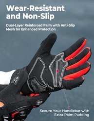 Luvas de Motocicleta KEMIMOTO: Proteção e Conforto para Ciclismo e Aventura Off-Road - imagem 5
