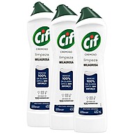 Cif Cremoso Kit 3x450ml: Limpeza Impecável! - imagem 1