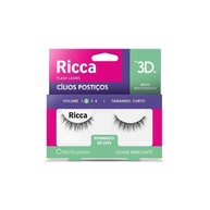 Cílios 3D Ricca: Vol.02 Curto para um Olhar Natural - imagem 1