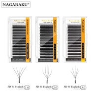 Cílios Extensão 5D NAGARAKU: Volume Mega e Natural - imagem 1