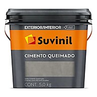 Cimento Queimado 5kg Suvinil: Acabamento Rústico com Toque Moderno - imagem 1